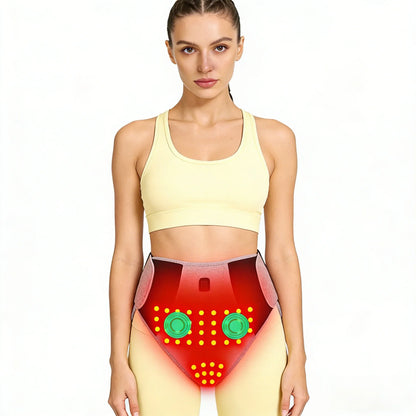 Red Light Heated Underwear with Abdominal Massager – Uterus Warming Menstrual Cramp Relief Wearable 2026