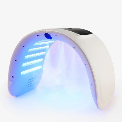 7-Color LED Photon Face Mask & Nano Spray Machine - Skin Rejuvenation Anti-Aging Home Therapy