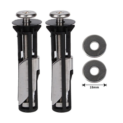 Universal Toilet Seat Replacement Bolt Kit (2 Pack)