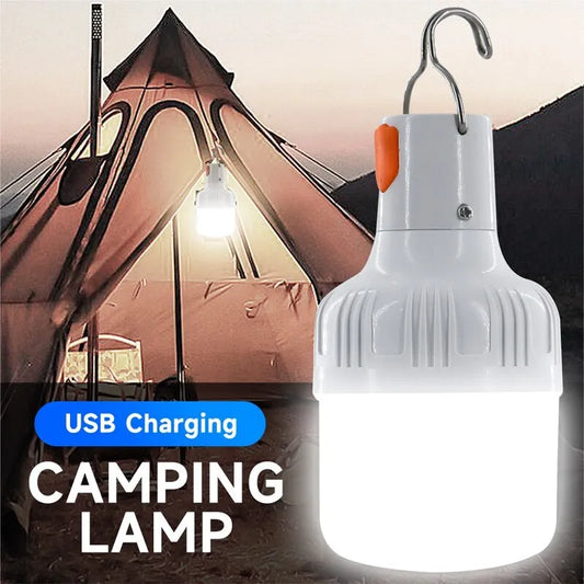 Camping Lamps USB Rechargeable LED Lamp Bulbs  - Illuminate Your Adventures with Portable Lighting