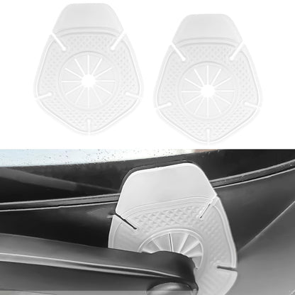 Car Windshield Wiper Arm Hole Protection Cover (2 Pcs) (D)