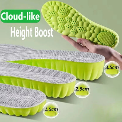 Height Increase Insoles EVA – Breathable, Shock-Absorbing, Lightweight Sports Air Insole 2026