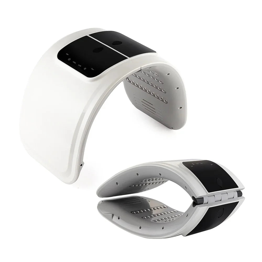 7-Color LED Photon Face Mask & Nano Spray Machine - Skin Rejuvenation Anti-Aging Home Therapy