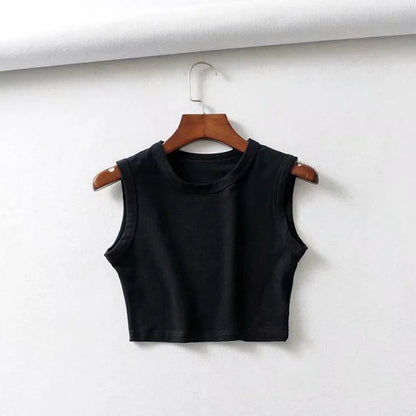 Cropped Sleeveless Top