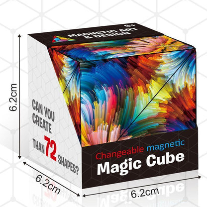 Changeable Magnetic Magic Cube