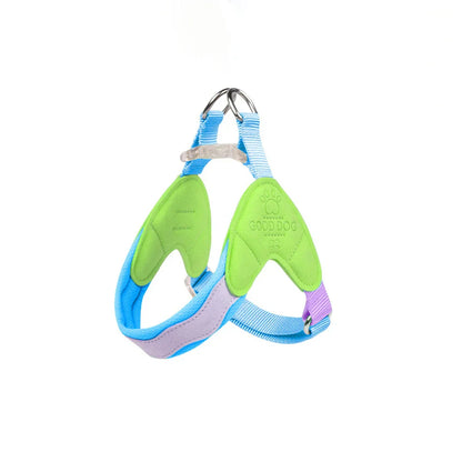 Dog Harness Y Shaped Adjustable Chest Straps Polyester Blends Summer 2026 Outdoor Use Easy Fit