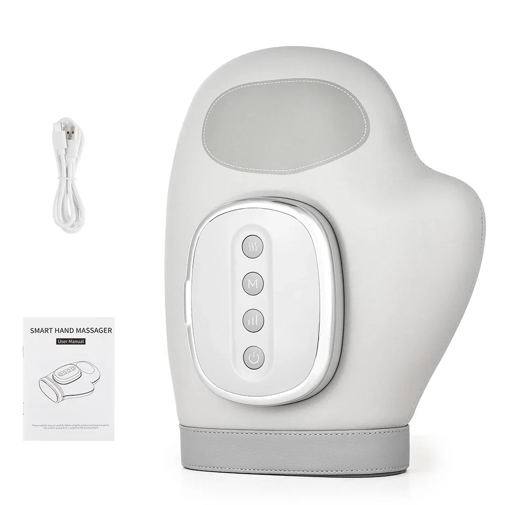 Electric Air Pressure Hand Massager – Finger Airbag Compress Thumb Acupoint Palm Kneading Glove 2026