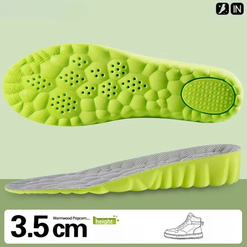 Height Increase Insoles EVA – Breathable, Shock-Absorbing, Lightweight Sports Air Insole 2026