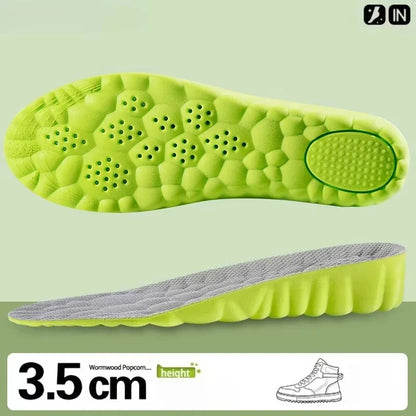 Height Increase Insoles EVA – Breathable, Shock-Absorbing, Lightweight Sports Air Insole 2026
