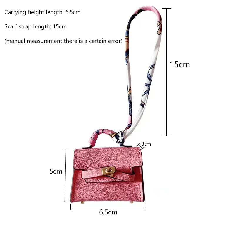 Birkin Inspired Mini Hand Bag - Business Bag Charm