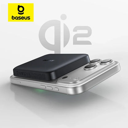 Qi2 Magnetic Power Bank 10000mAh – 15W Wireless & 22.5W USB-C Charging for iPhone & Samsung 2026