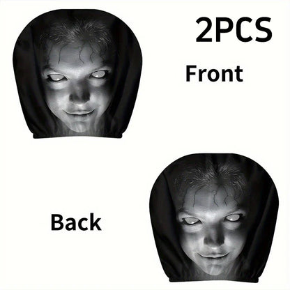 Halloween Car Seat Headrest Cover