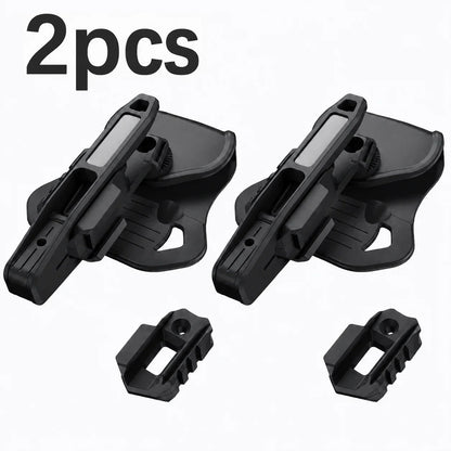Nylon Pistol Belt Holster - Universal Fit for Double Stack 9mm Handguns, Airsoft and Outdoor Carry