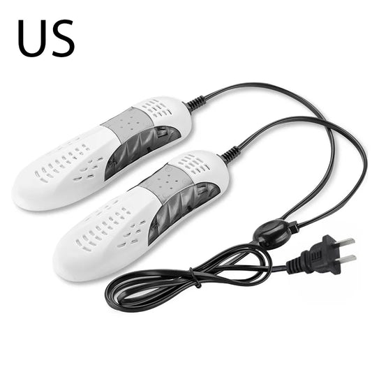Electric Shoes Dryer Deodorizer with Heat Dehumidifier Device Foot Warmer Heater Eliminate Odor UV Shoe Drying Household