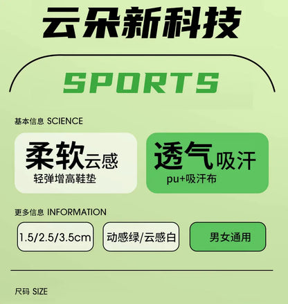 Height Increase Insoles EVA – Breathable, Shock-Absorbing, Lightweight Sports Air Insole 2026