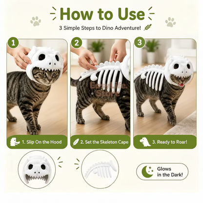 WagSpook™ - Dino Skeleton (Glow in Dark)