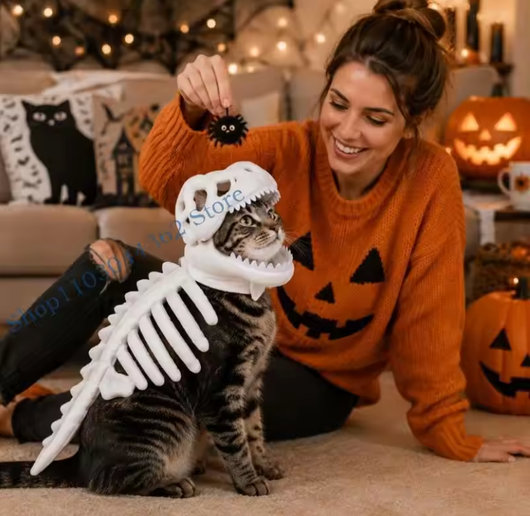 WagSpook™ - Dino Skeleton (Glow in Dark)