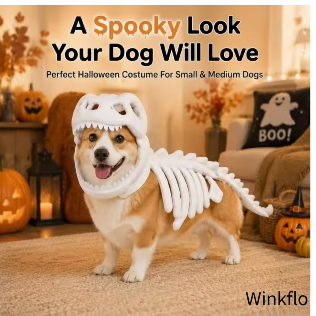 WagSpook™ - Dino Skeleton (Glow in Dark)