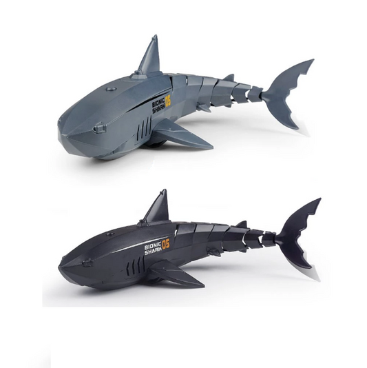 Remote Control Shark Submarine Toy RC Shark Electric Rechargeable Water Toy