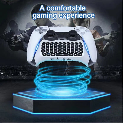Wireless Bluetooth Keyboard for PS5 Controller