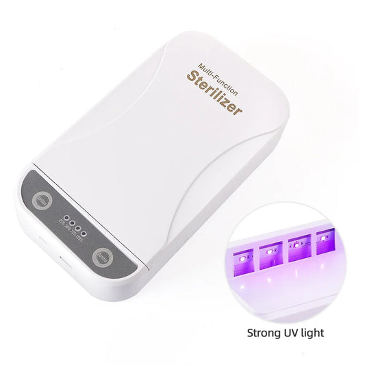 Electric UV Sterilizer Aromatherapy Box Multifunctional Mobile Phone Wireless Charger Disinfection Anti Bacteria Machine