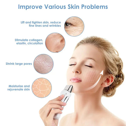 Galvanic Microcurrent Facial Machine for Skin Rejuvenation, Anti-Wrinkle Face Lifting, Tightening & Body Slimming Skin Care Tool