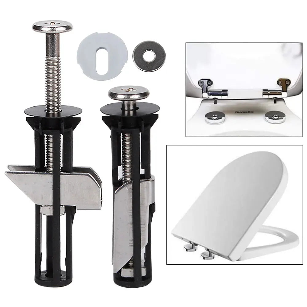 Universal Toilet Seat Replacement Bolt Kit (2 Pack)