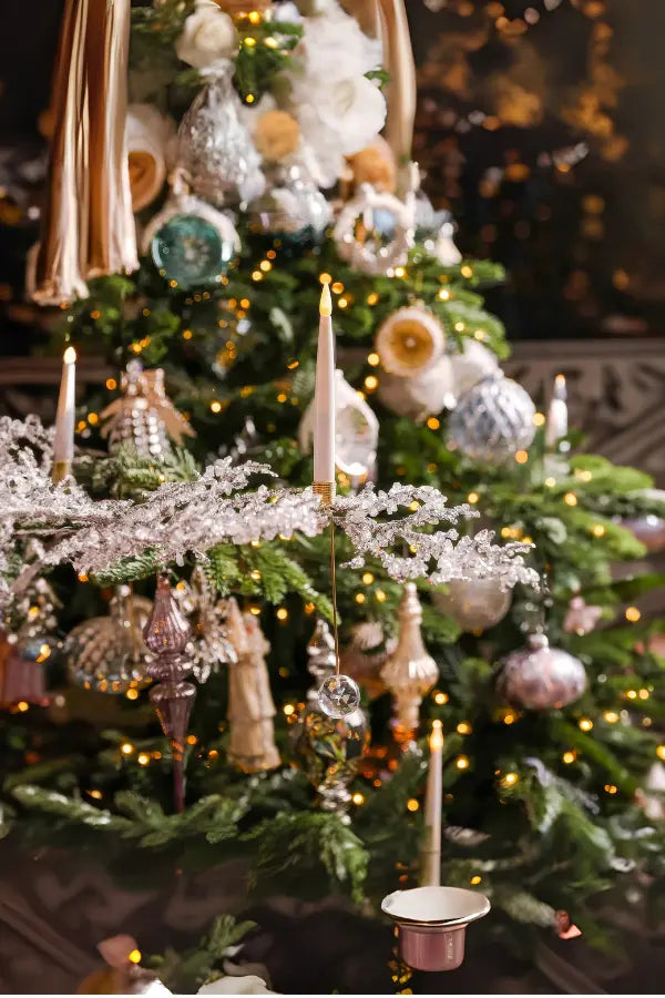 Starlight Essence Candle | Warm Glow for Holiday Decor & Cozy Winter Evenings