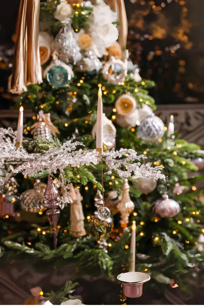 Starlight Essence Candle | Warm Glow for Holiday Decor & Cozy Winter Evenings