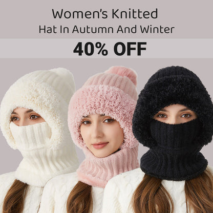 Women’s Knitted Hat In Autumn And Winter