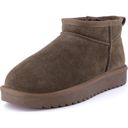 Plush Sherpa Winter Snow Boots