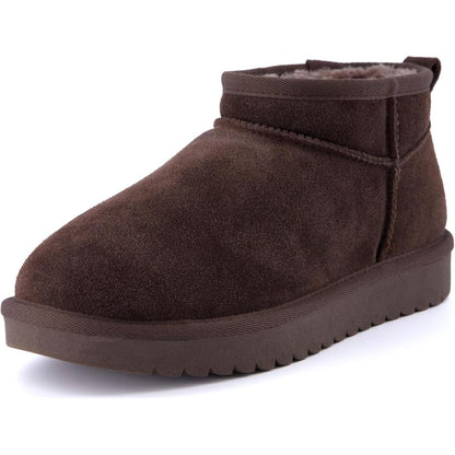 Plush Sherpa Winter Snow Boots