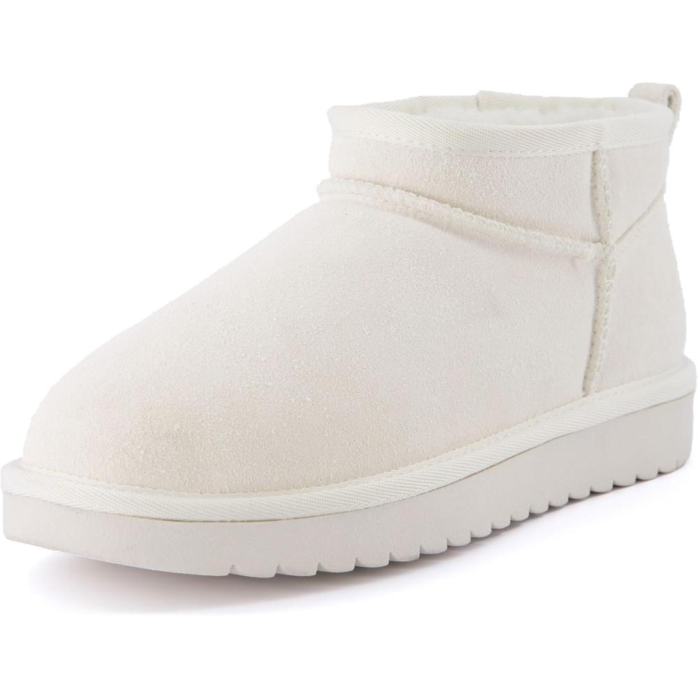 Plush Sherpa Winter Snow Boots