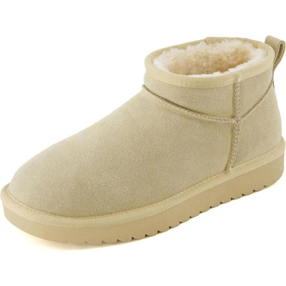 Plush Sherpa Winter Snow Boots