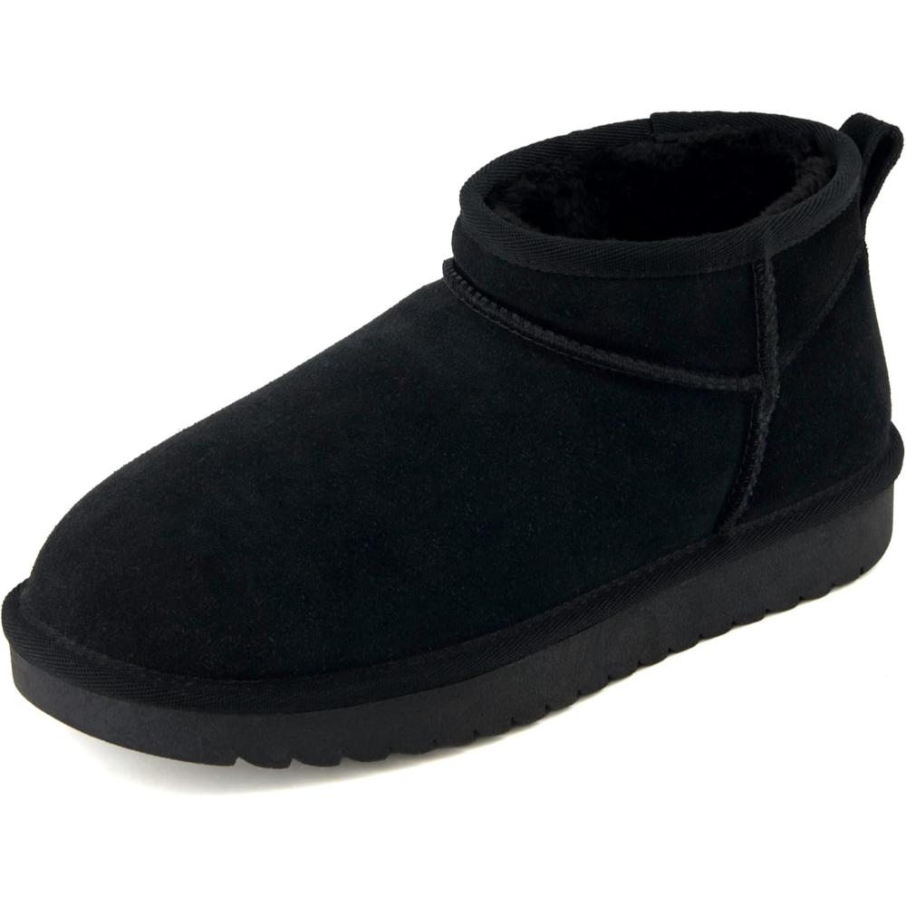 Plush Sherpa Winter Snow Boots