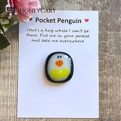 A Little Pocket Penguin Hug Heres A Hug