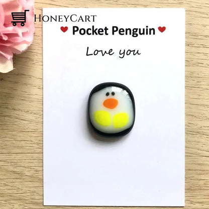 A Little Pocket Penguin Hug Love You