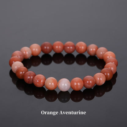 Natural Stone Quartz Healing Beads Bracelet