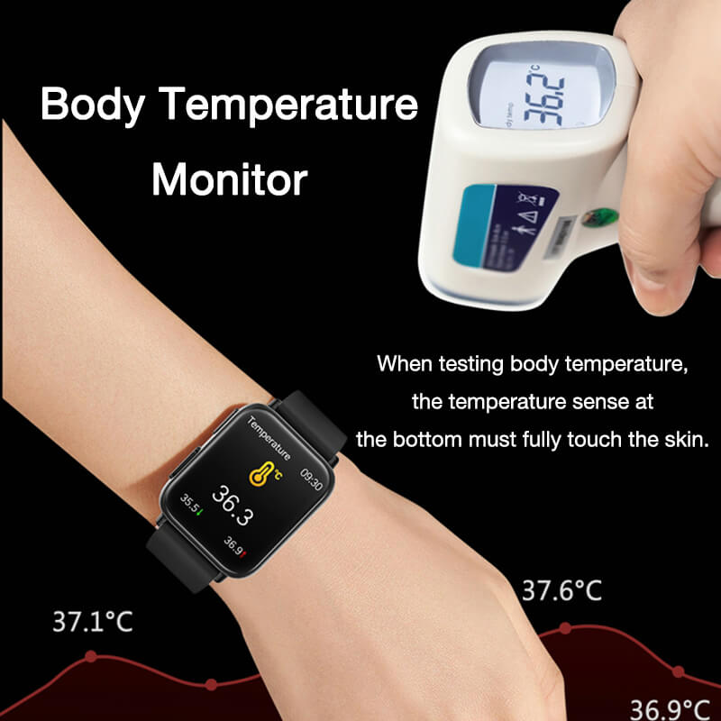 Zeronicks Smart Watch New ECG Blood Sugar Heart Rate Blood Pressure Sleep Monitoring Weather News Sports