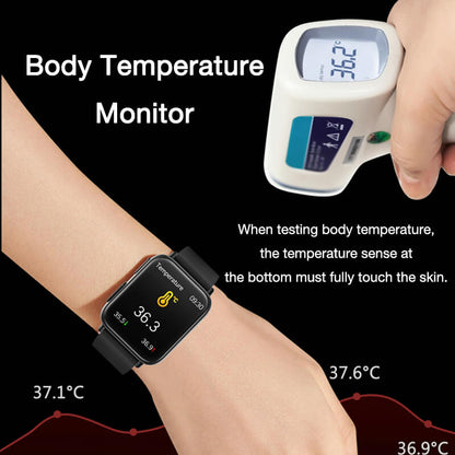 Zeronicks Smart Watch New ECG Blood Sugar Heart Rate Blood Pressure Sleep Monitoring Weather News Sports