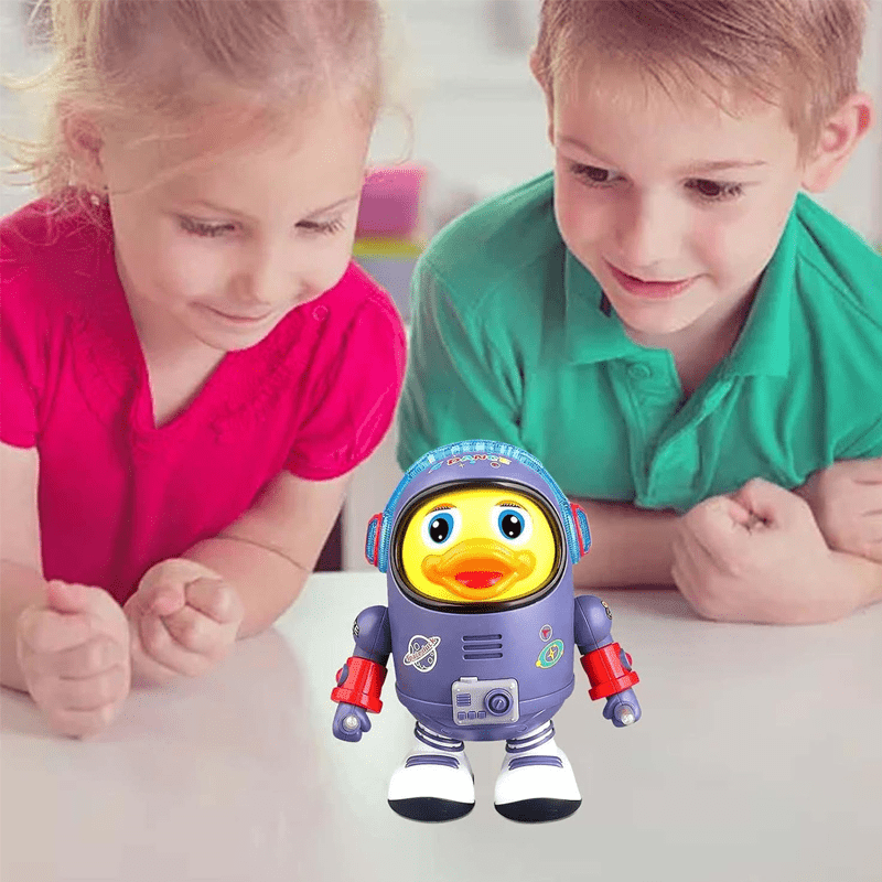 Electric Dancing Space Duck Musical Interactive Toy