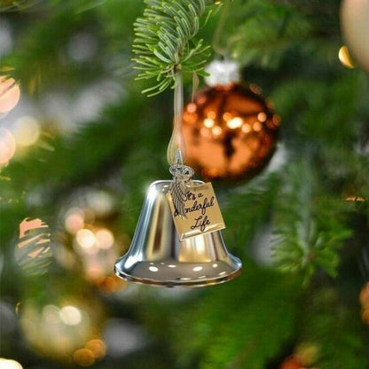 ❤🎅Christmas ornaments angel wings bell-memorial christmas gift🎁