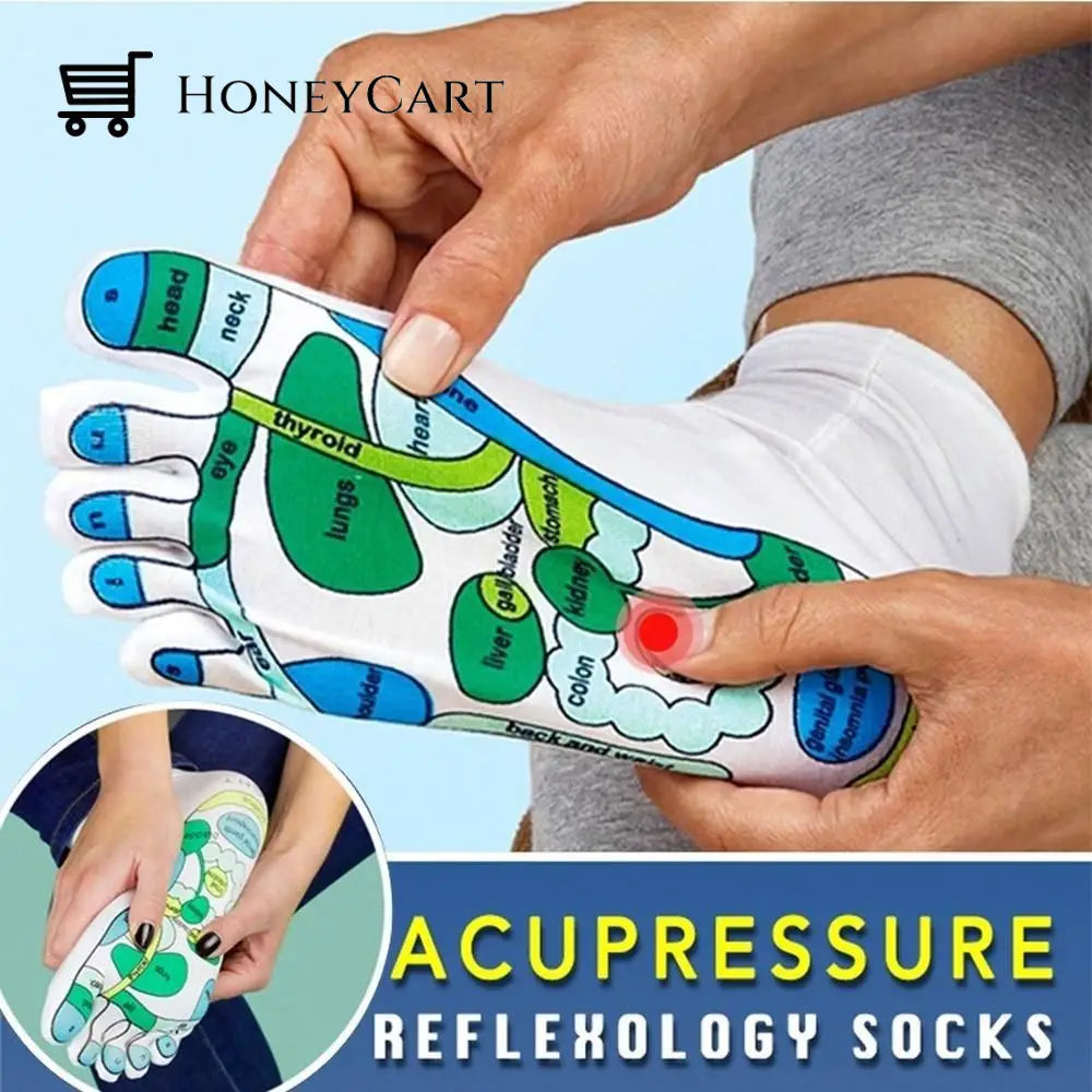 Acupressure Reflexology Socks Socks A Health Care