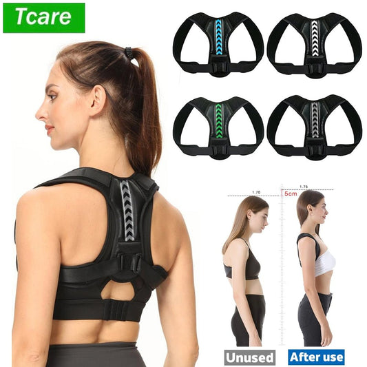 Adjustable Back Shoulder Posture Corrector For Clavicle Support, Pain Relief