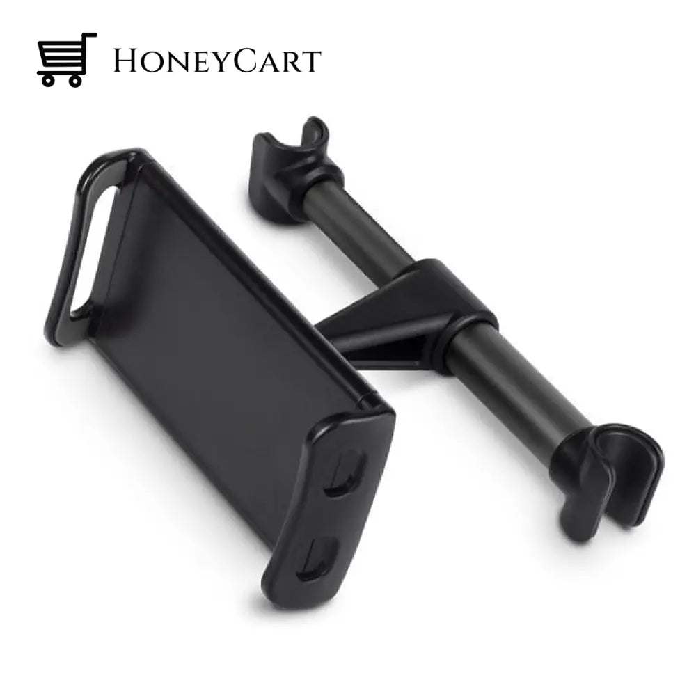 Adjustable Car Back Seat Long Phone Holder Black Mobile Accessories