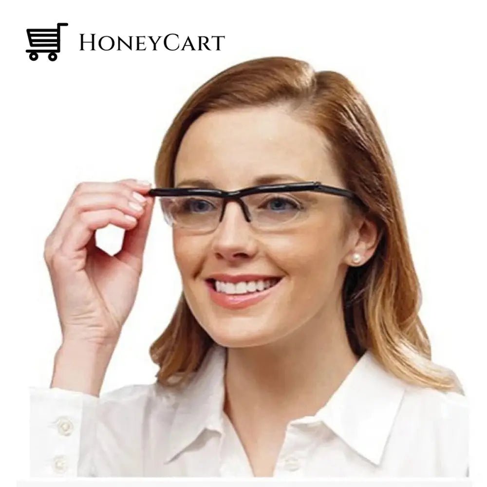 Adjustable Focus Glasses Dial Vision Near And Far Sight