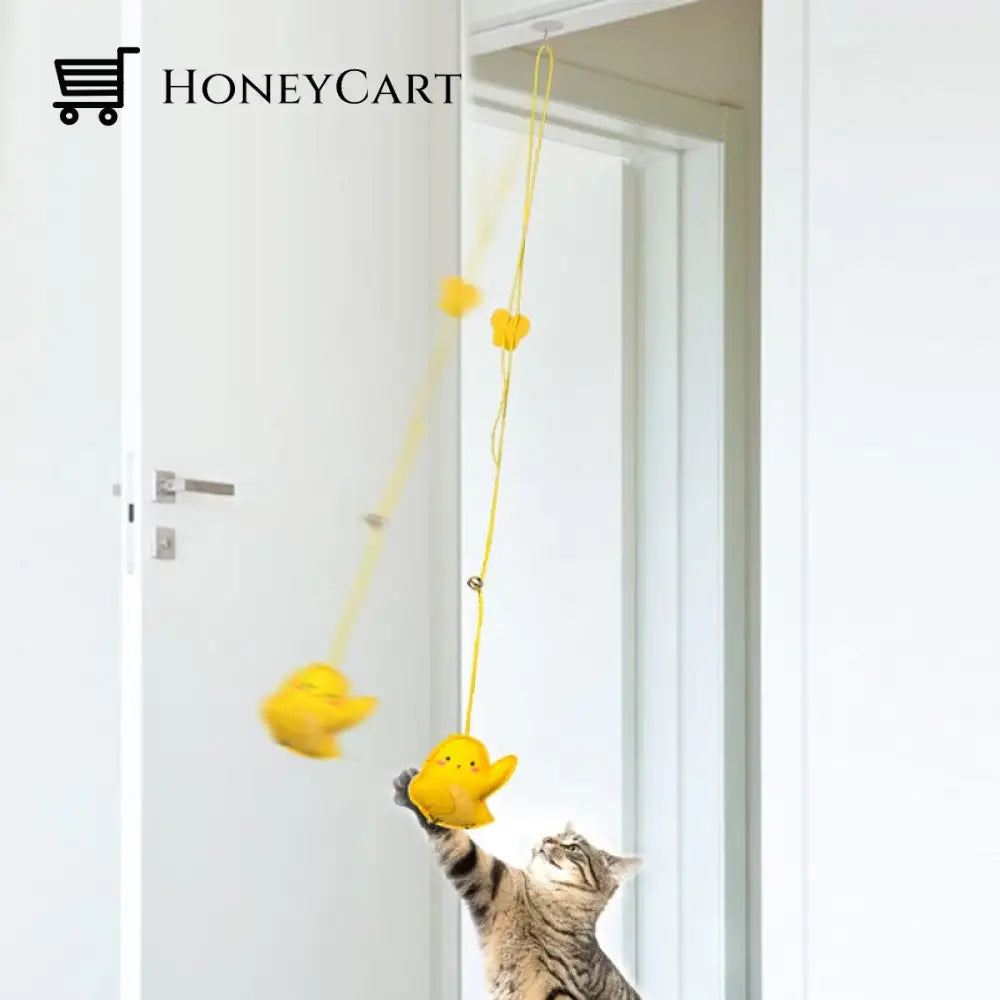 Adjustable Hanging Cat Toy