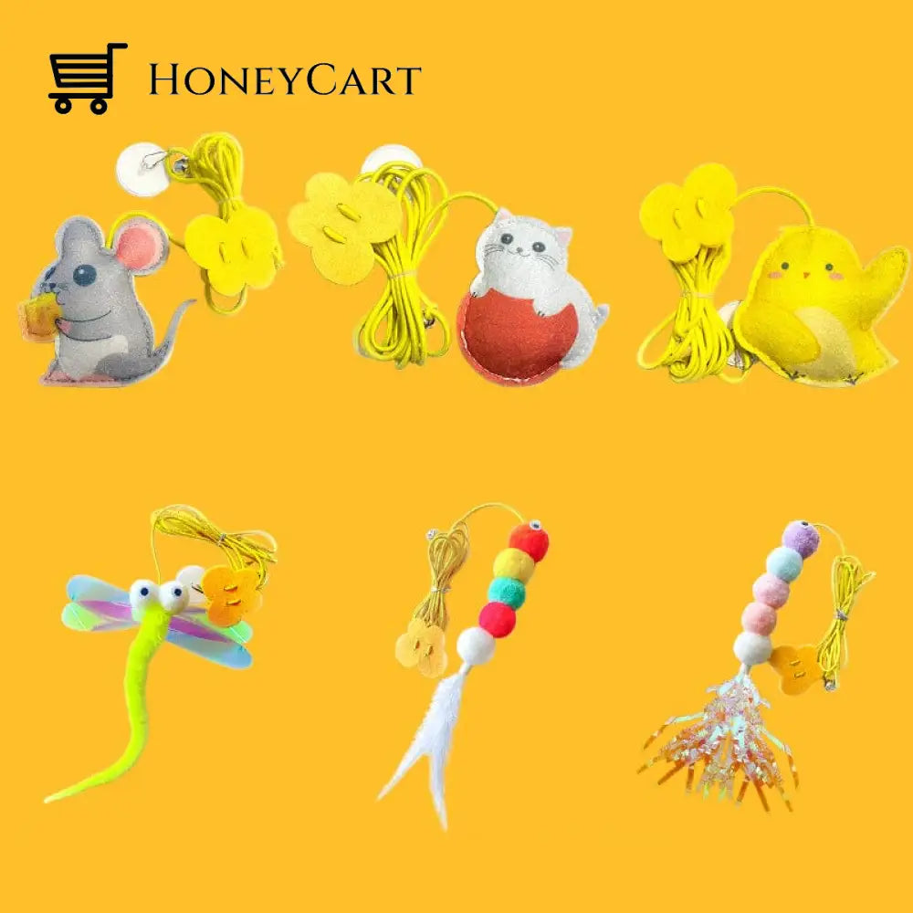 Adjustable Hanging Cat Toy