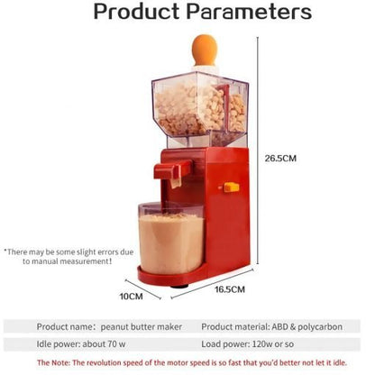 Peanut Butter Maker