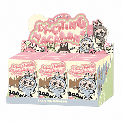 Labubu The Monsters Exciting Macaron Vinyl Blind Box Collectible Series